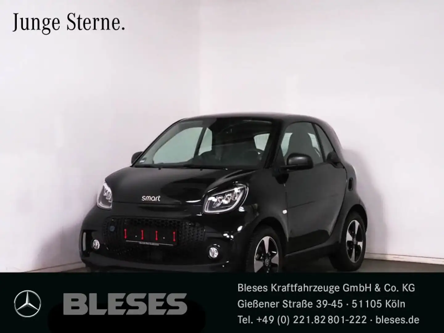 smart forTwo smart EQ fortwo Passion+Exclusive+22kW+Kamera+Soun Schwarz - 1