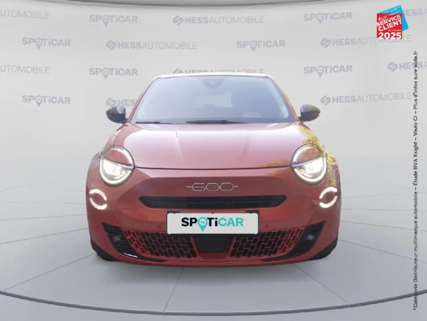 Fiat 600e E 156CH 54KWH LA PRIMA Naranja - 2