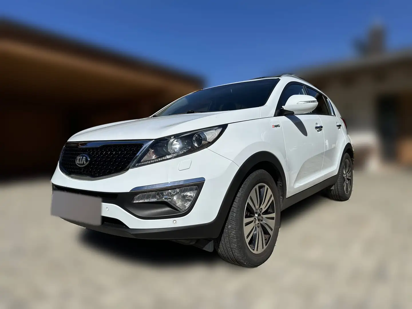Kia Sportage Sportage Titan 2,0 CRDi AWD Titan Xenon-Scheinwerfer Pickerl Neu! Weiß - 2