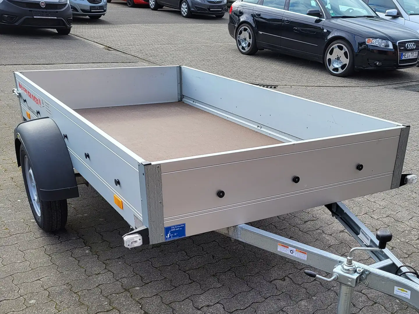 Humbaur H752513 750kg wie neu Silber - 1
