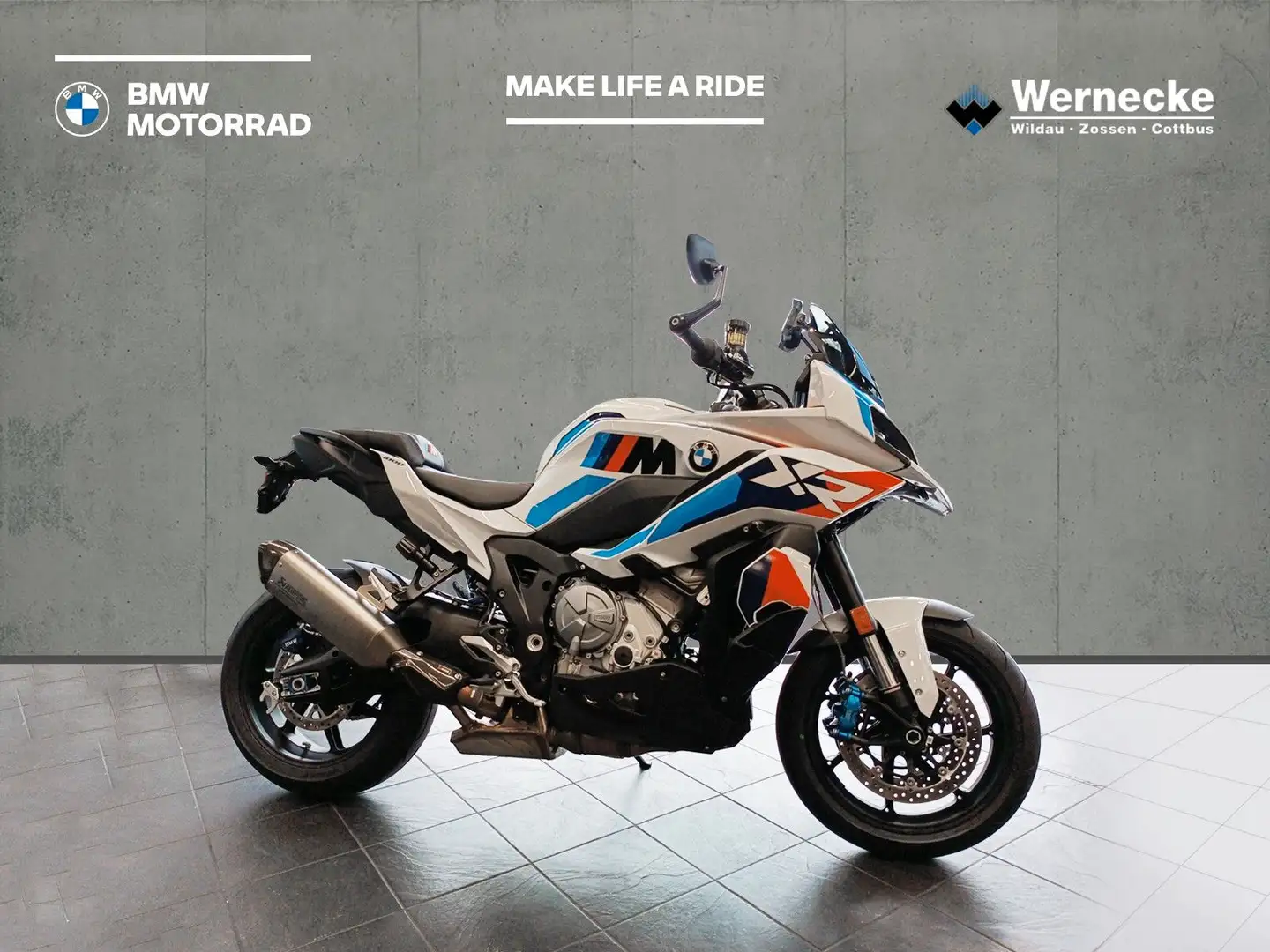 BMW M 1000 XR Blanc - 1