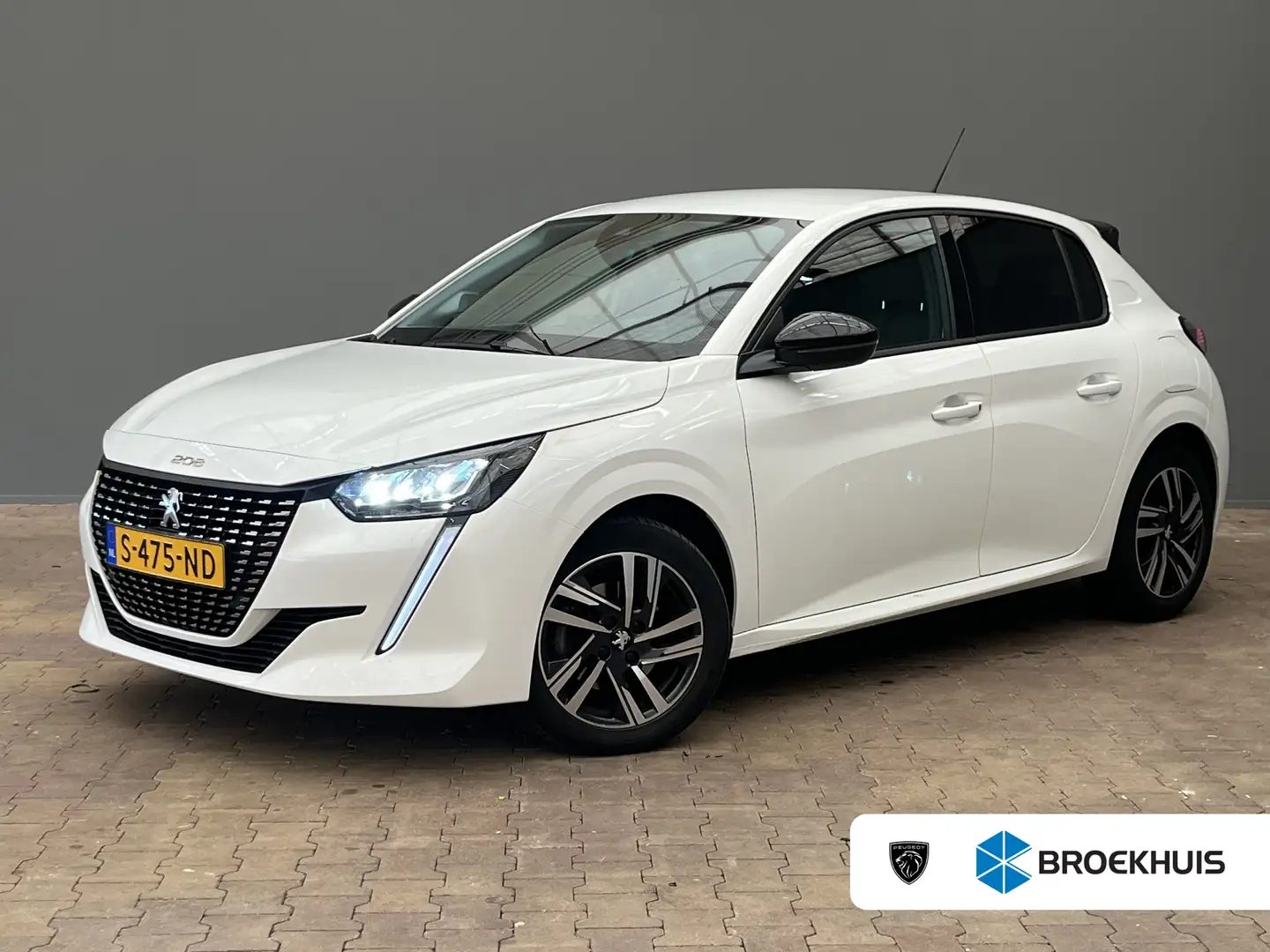 Peugeot 208 1.2 PureTech Allure | Bluetooth telefoonvoorbereid Wit - 1