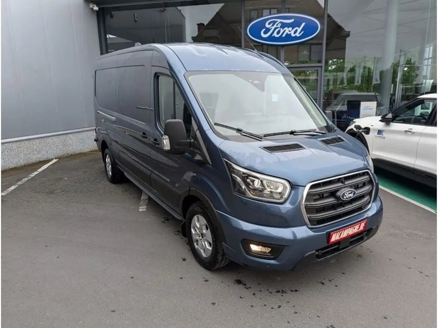 Ford Transit 2T Limited 350L L3H2 2.0TDCi 165pk A8 automaat Bleu - 1