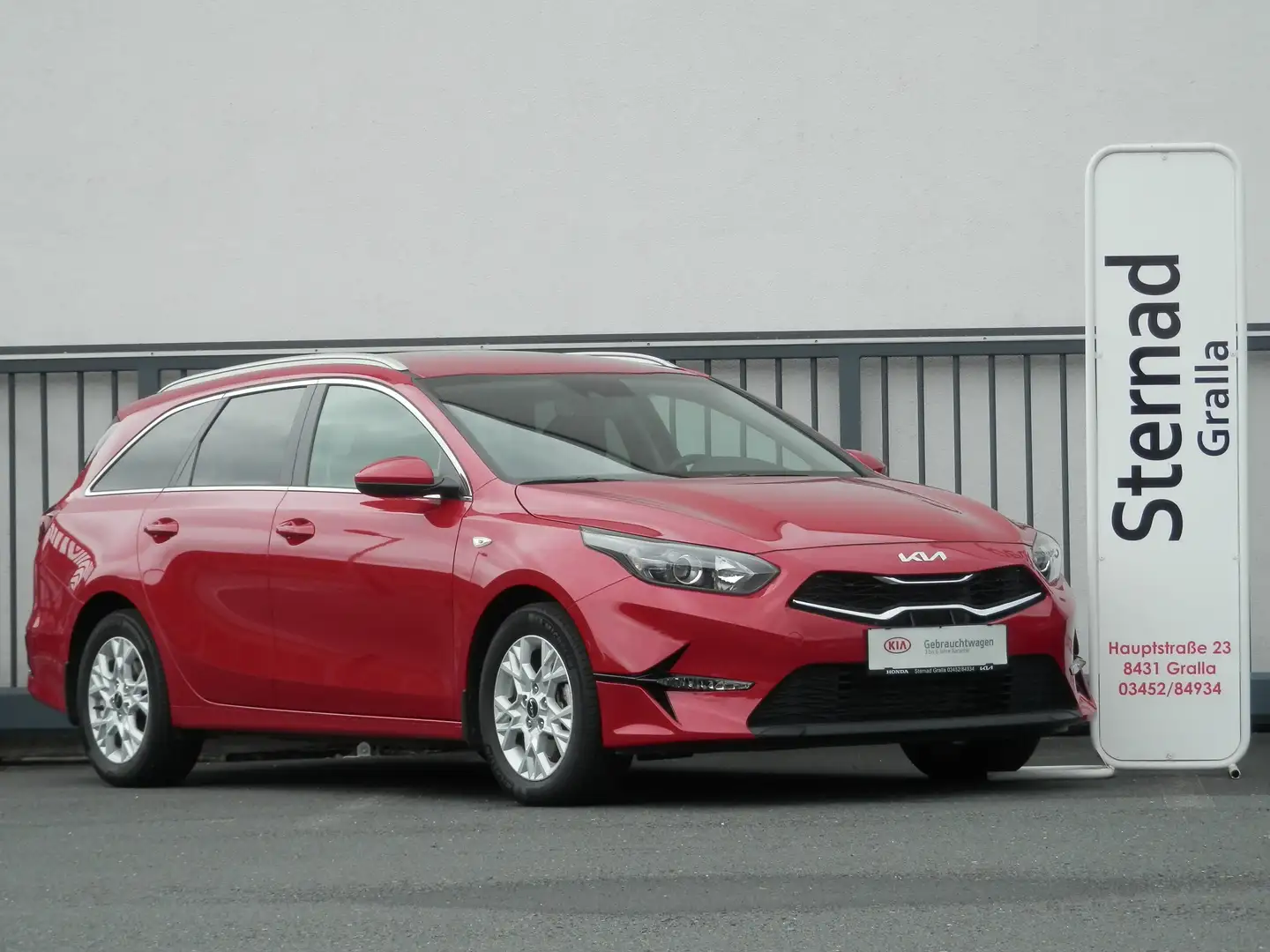 Kia Ceed SW / cee'd SW 1,0 T-GDI GPF ISG Silber Rot - 1