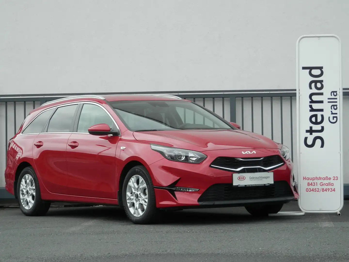 Kia Ceed SW / cee'd SW 1,0 T-GDI GPF ISG Silber Rot - 2