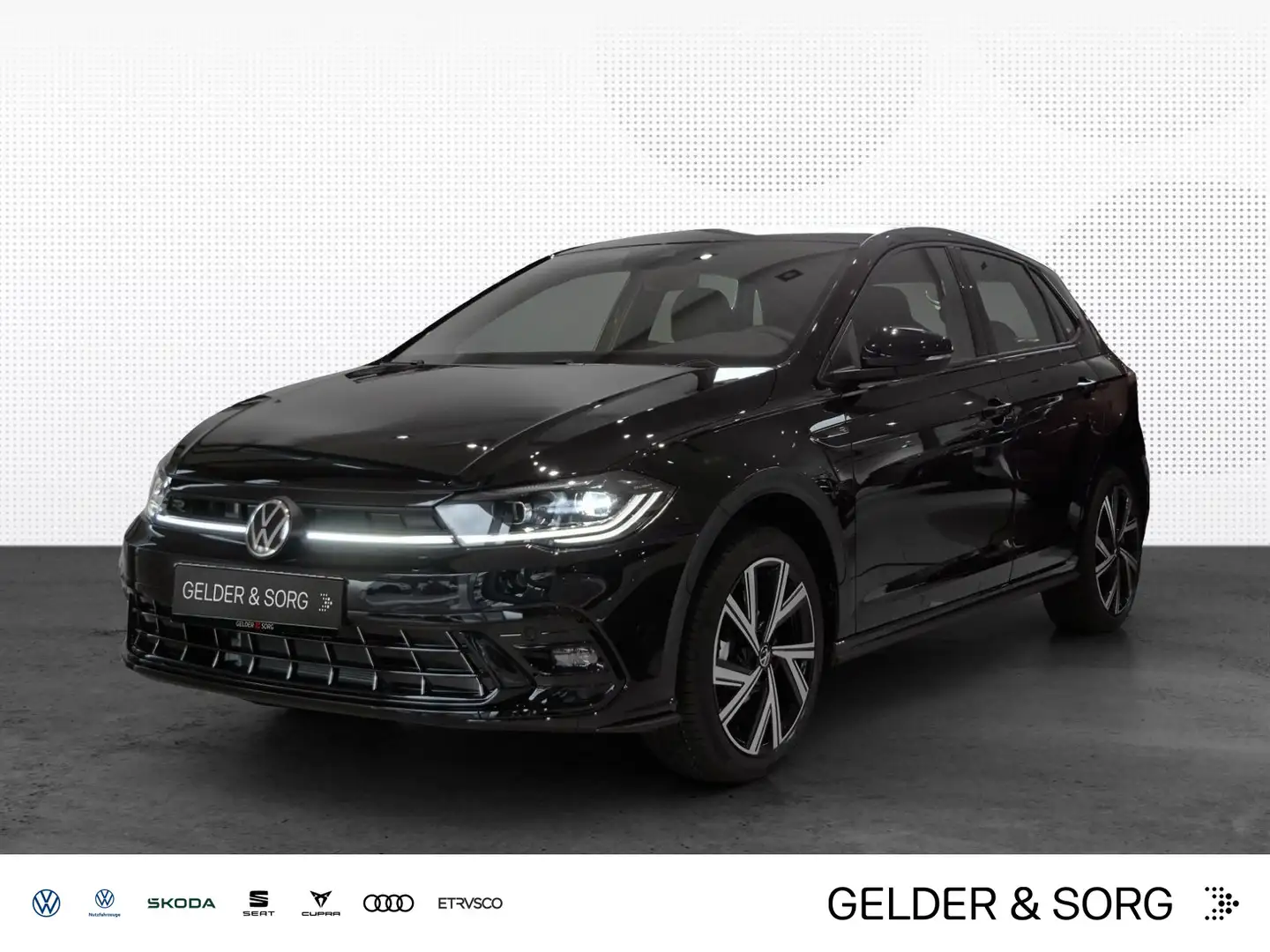 Volkswagen Polo R-Line 1.0 TSI NAV*IQ.LIGHT*USB*IQ.DRIVE*SH Nero - 1