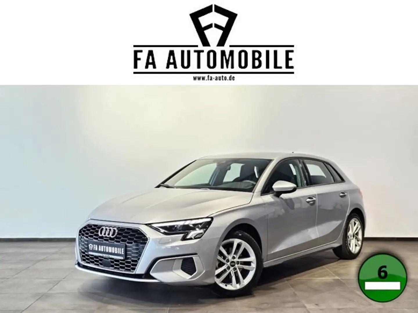Audi A3 Sportback 35 TFSI Advanced Dy.Led Navi S.Sitz Srebrny - 1