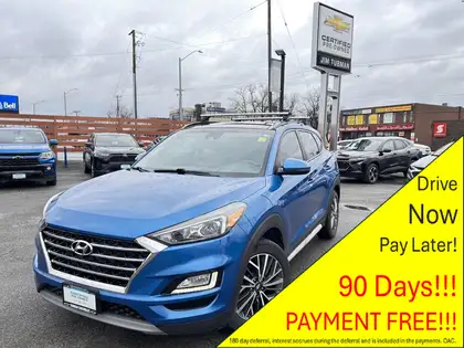 Blue 2019 Hyundai Tucson Limited AWD SUV / Crossover All-Wheel Drive 6-Speed Automatic
