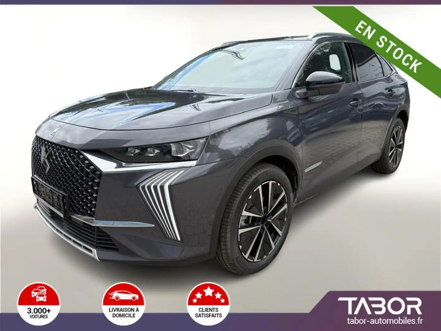 DS Automobiles DS 7 1.5 BHDi 130 AT8 AdS Exupéry Gris - 1