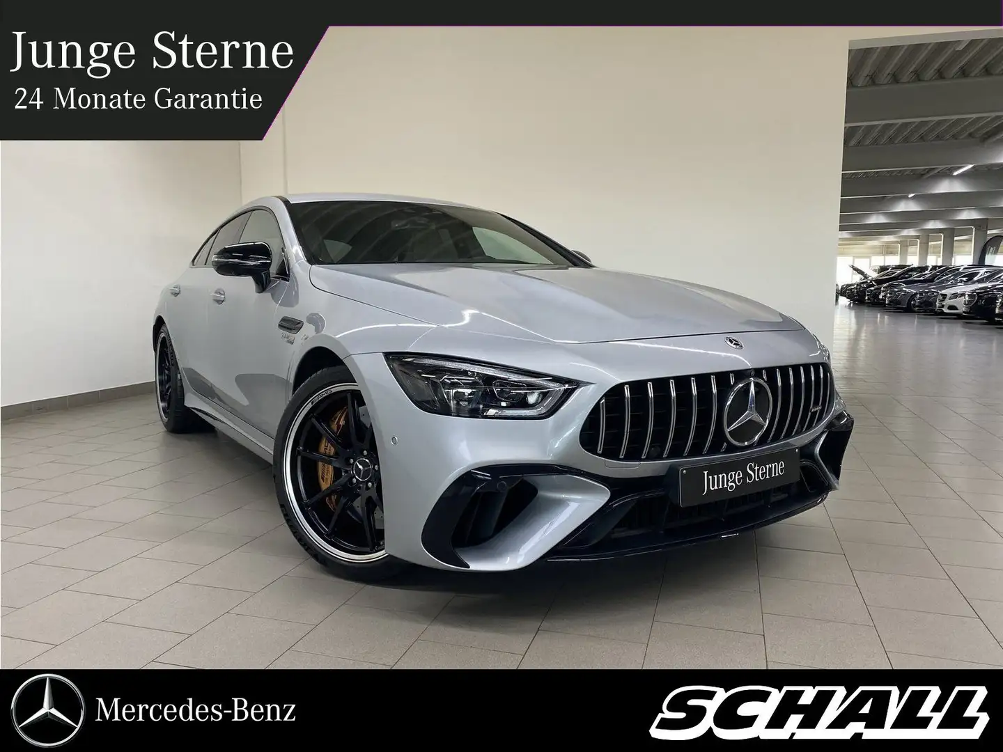 Mercedes-Benz AMG GT GT 63 S E MULTIBEAM+HA-LENK+BURM+HUD+LED+360° Silber - 1