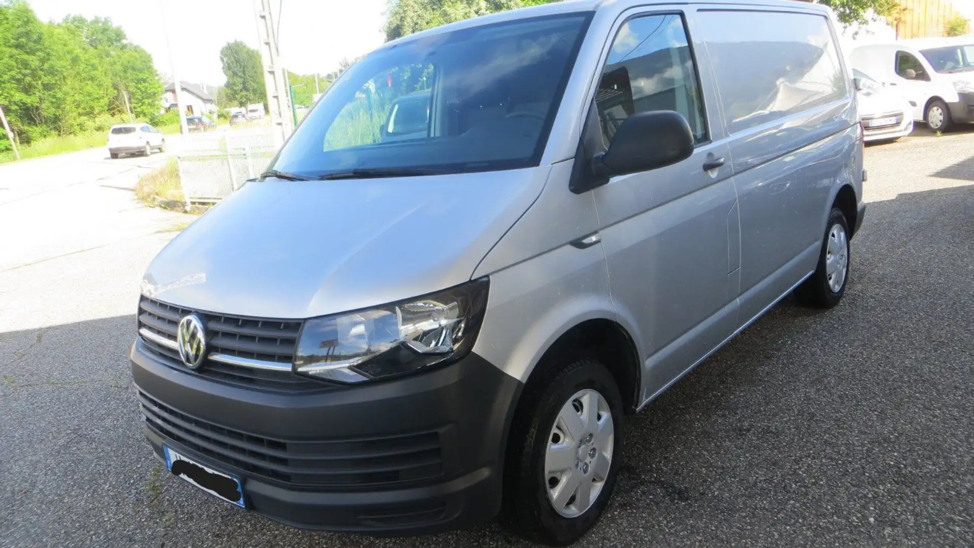 Volkswagen Transporter 2.0 TDI 102cv business L1H1 3 places, 1ere main Gris - 1