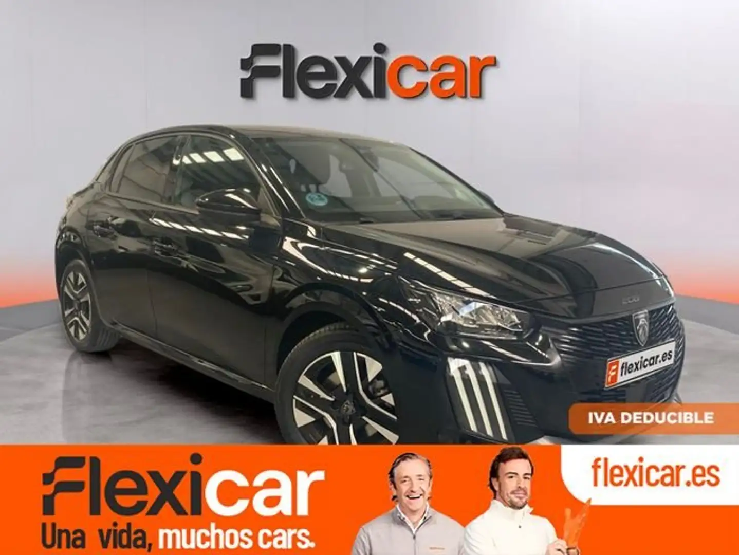 Peugeot 208 Allure Gasolina 100 S&S 6 Vel. MAN Negro - 1