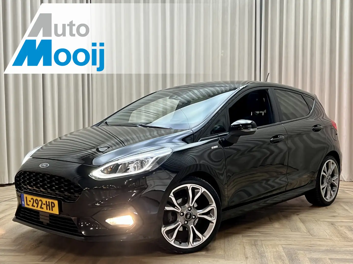 Ford Fiesta 1.0 EcoBoost ST Line 140PK *Pano* CarPlay / Stoel+ Noir - 1