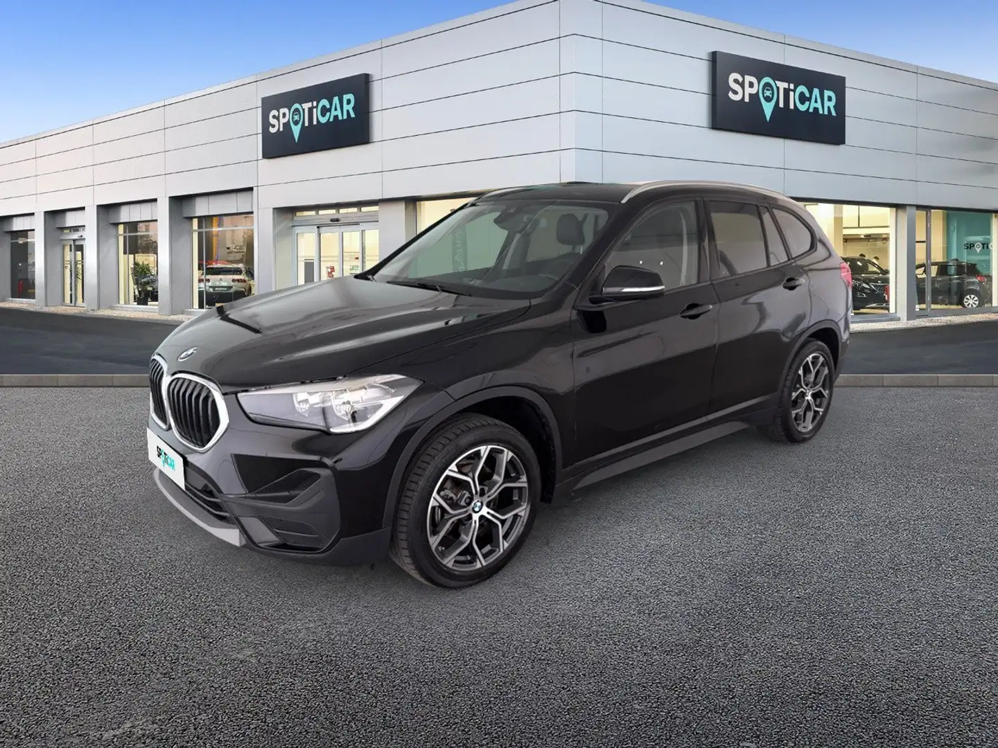 BMW X1 sDrive 18d Negro - 1