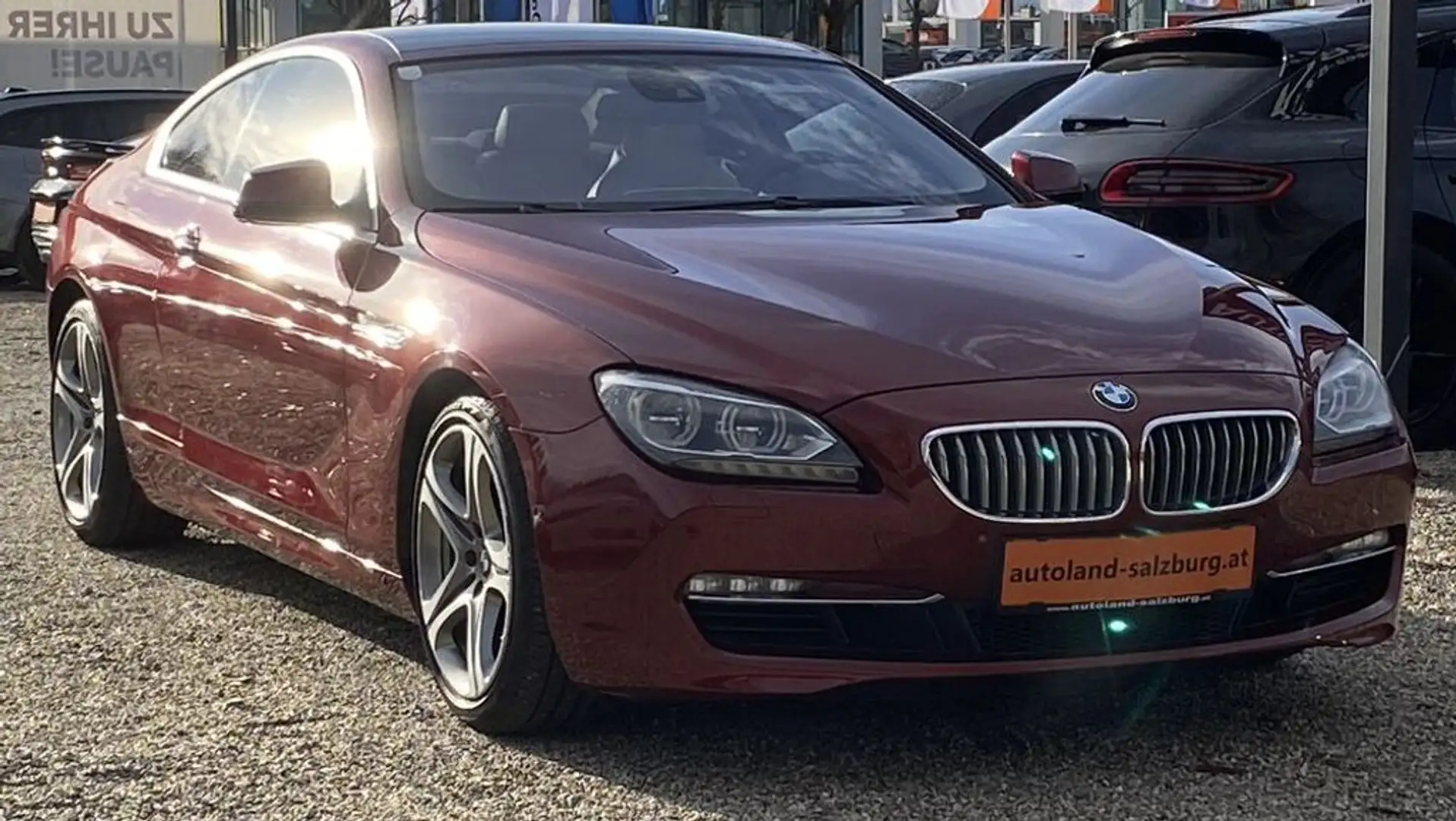 BMW 650 i xDrive 19'' HUD MEMORY LEDER NAVI KAMERA Rot - 1