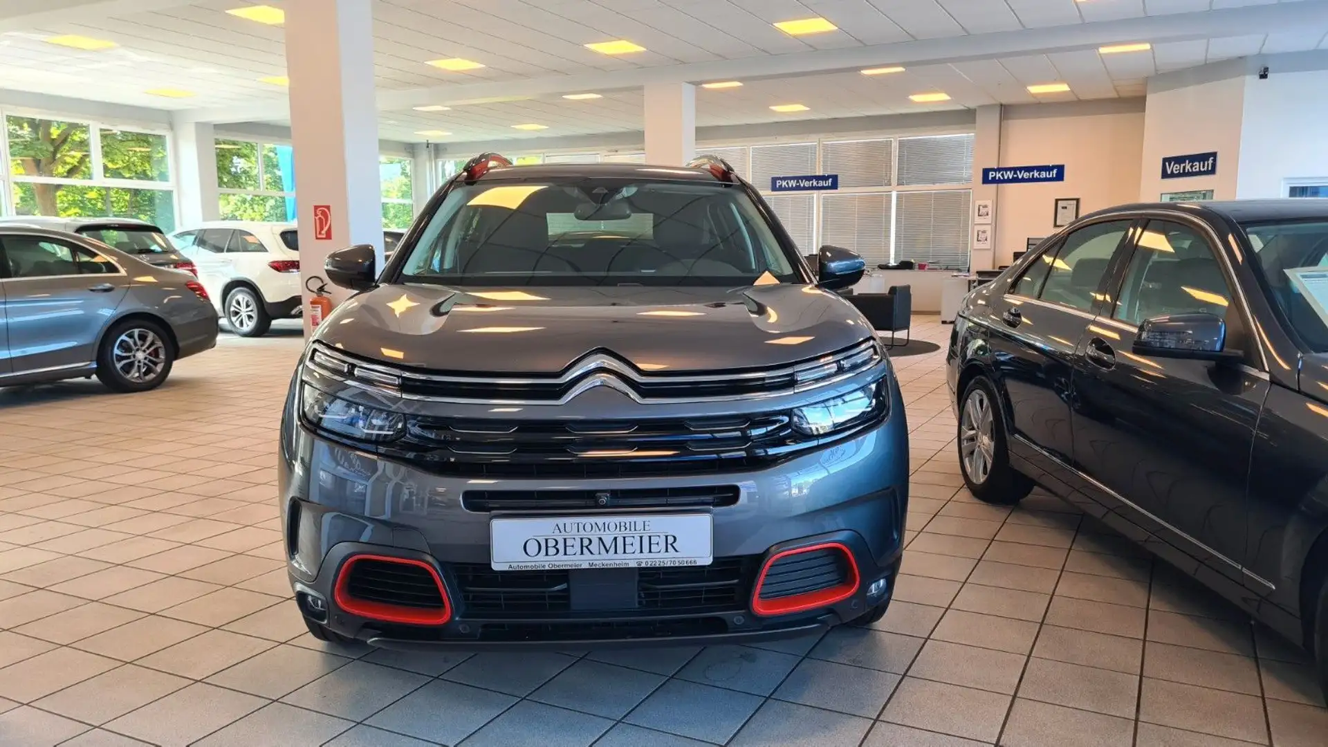 Citroen C5 Aircross Feel Autom. PDC P-SHD LED SHZ Navi Grau - 2