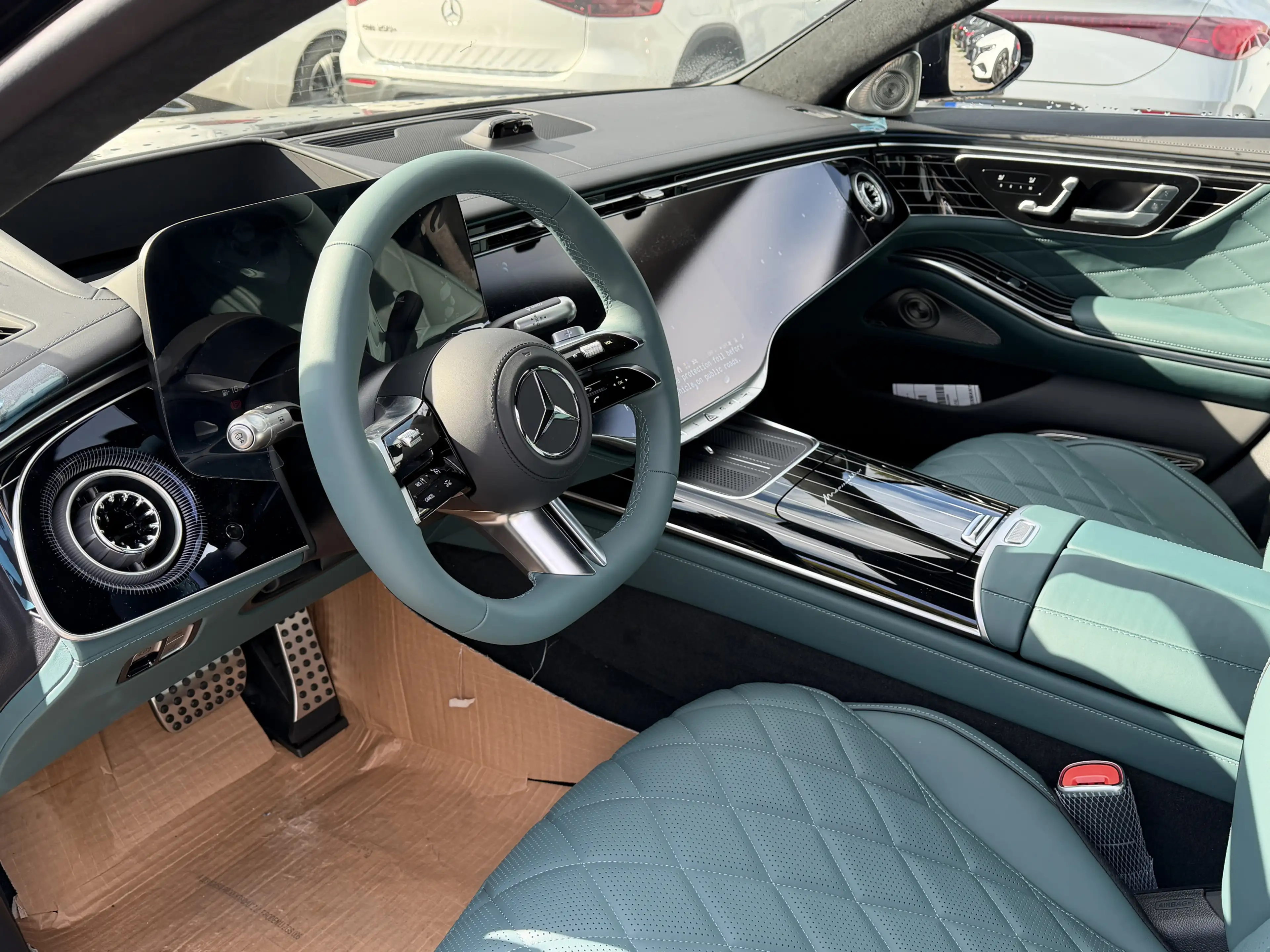 Mercedes-Benz S 580 Lang 4M First-Class Burm4D Nappa lakegreen — photo 10