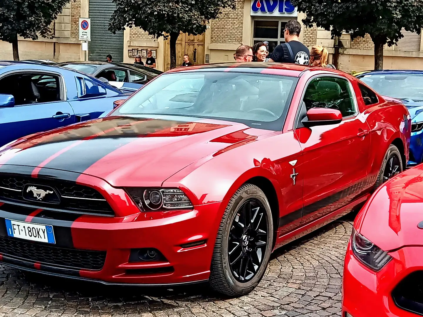Ford Mustang Mustang 3.7 V6 del 11/2014 Rosso - 1
