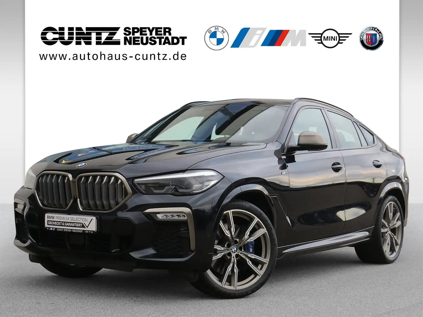 BMW X6 M50d Gestiksteuerung Head-Up HK HiFi Schwarz - 1
