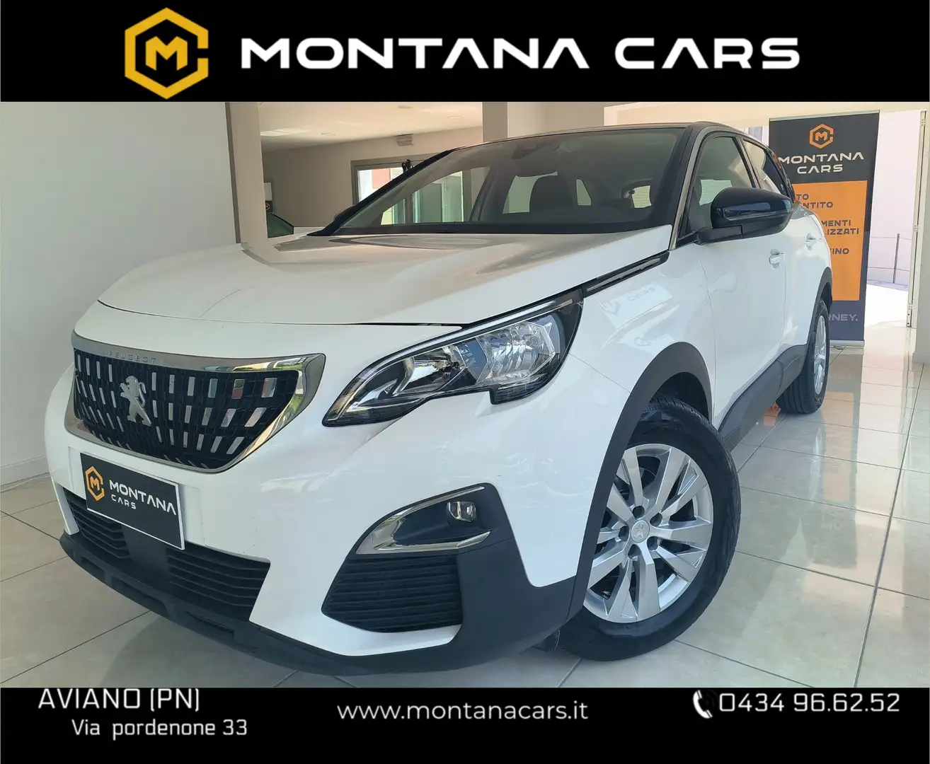 Peugeot 3008 3008 1.5 bluehdi Business s Bianco - 1