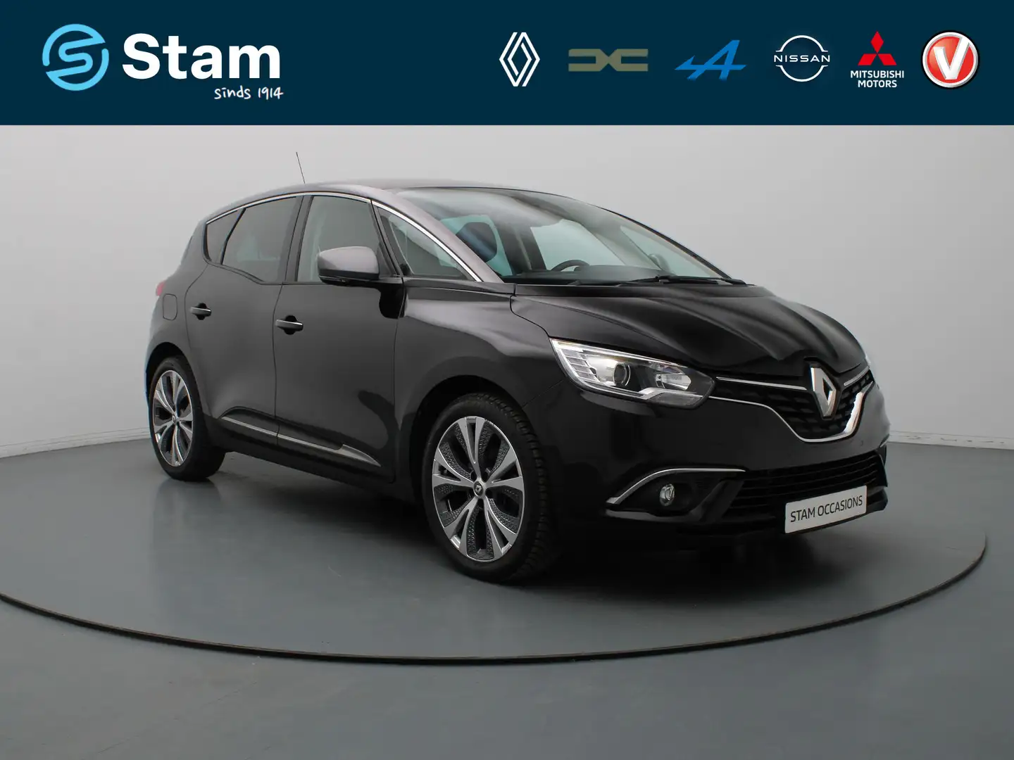 Renault Scenic 130pk TCe Intens Camera | Cruise | Navi | Parkeers Noir - 1