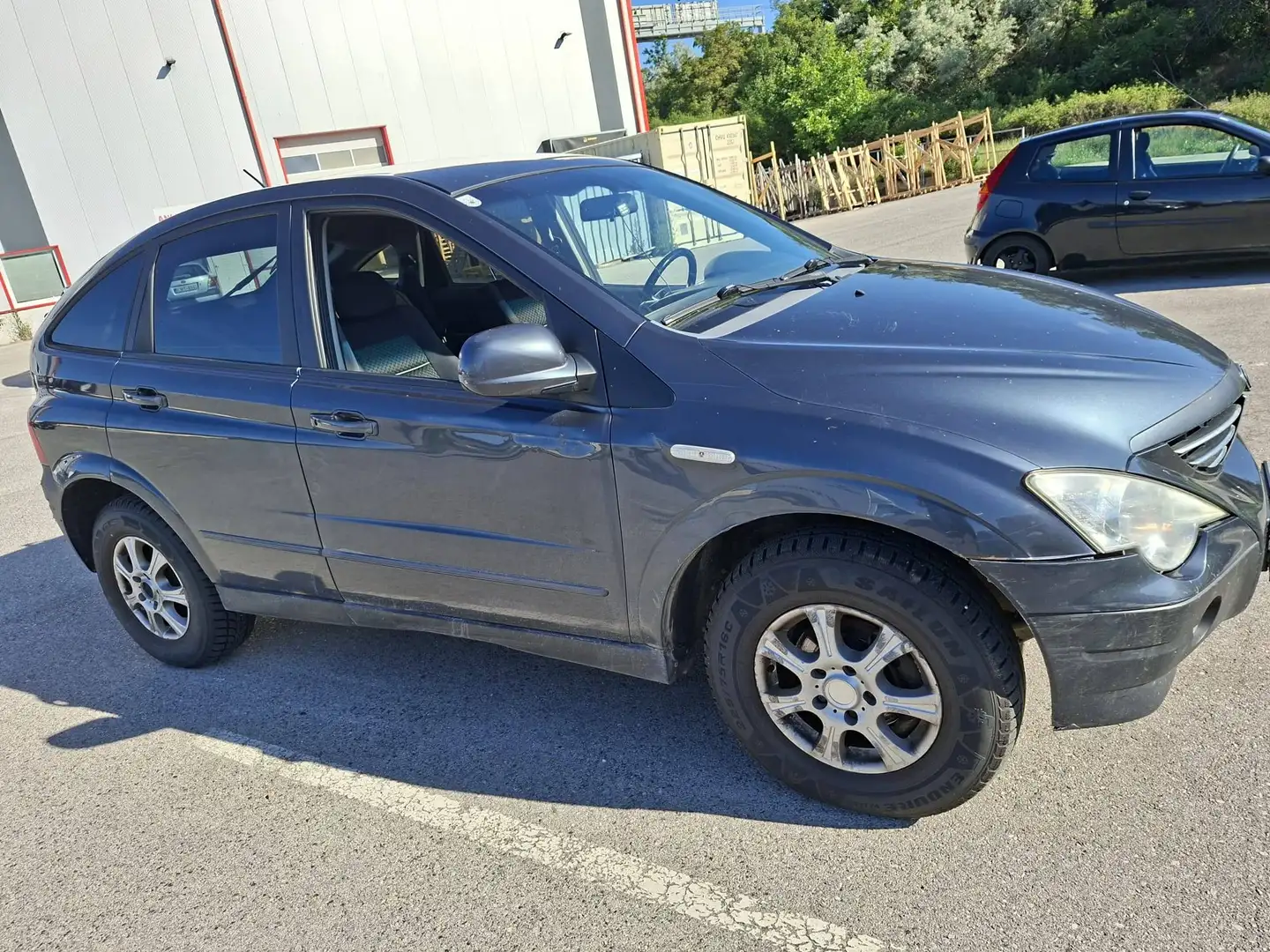 SsangYong Actyon Actyon 2,0 Xdi 4WD 170tkm pickerl abgelaufen Grau - 1