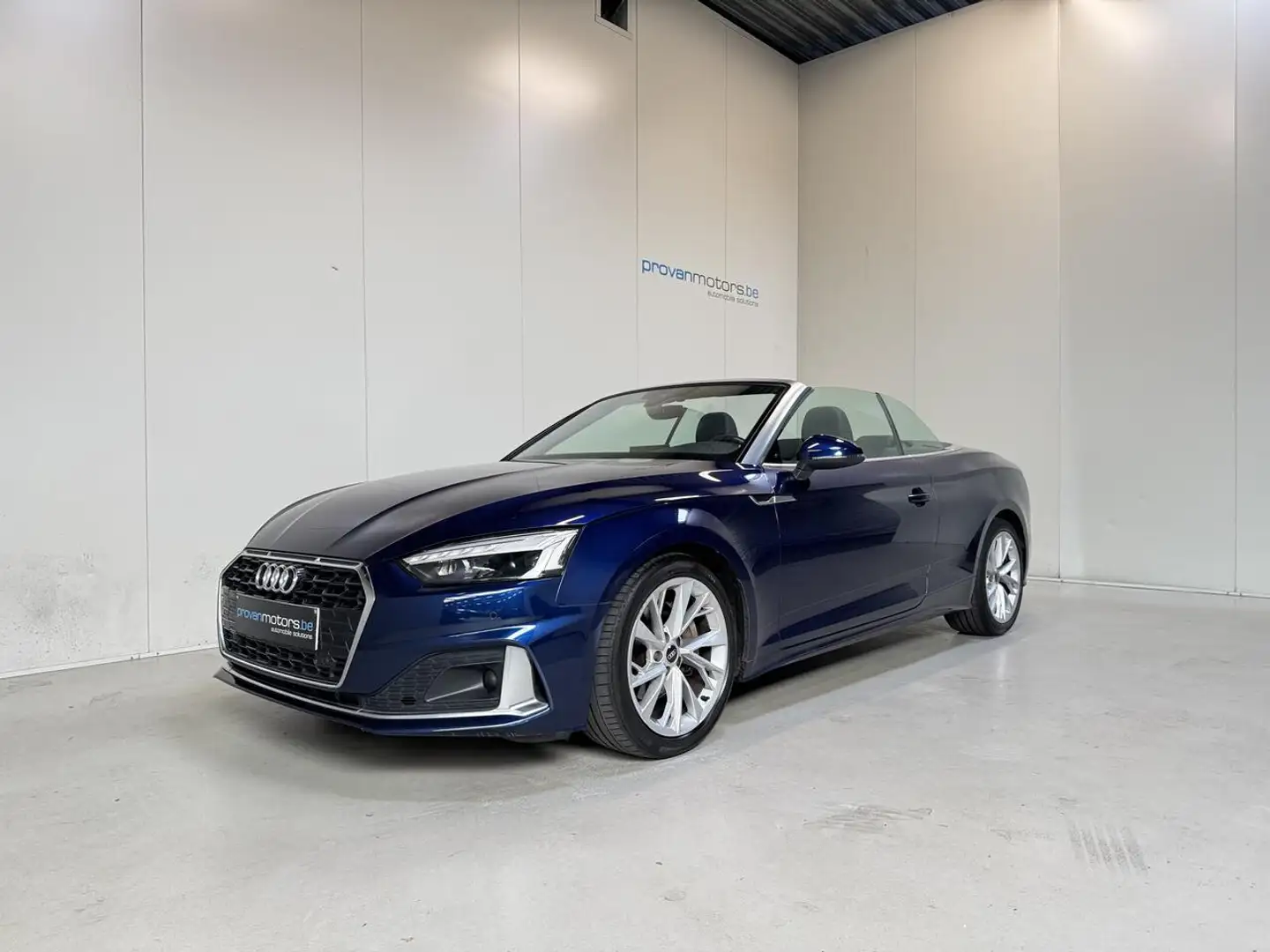 Audi A5 Cabrio 40 TFSI Autom. Advanced Sport - Topstaat! Blauw - 1