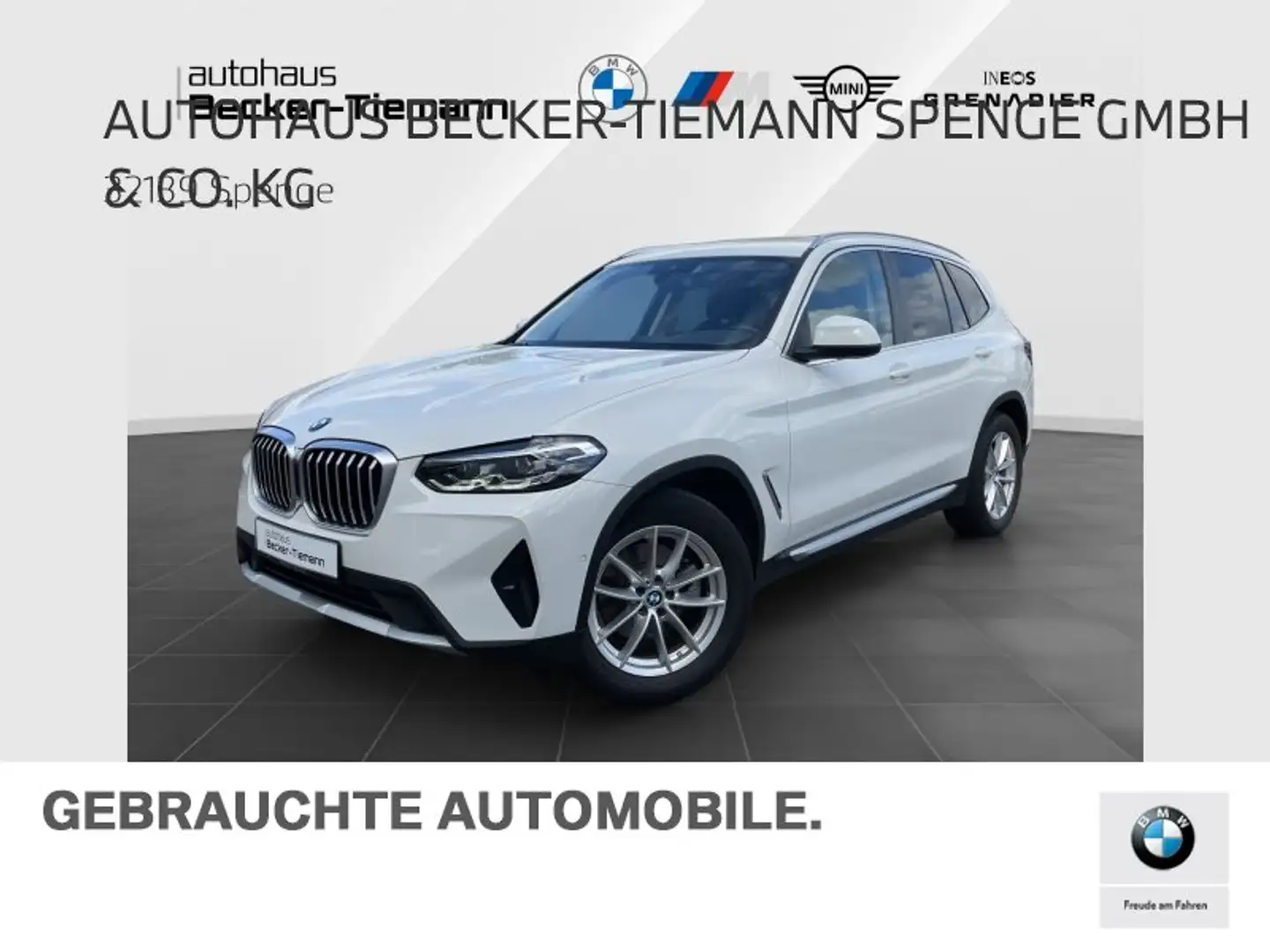 BMW X3 xDrive20i *AUT.*LED*NAVI*KAMERA*SPORTSITZE* Wit - 1