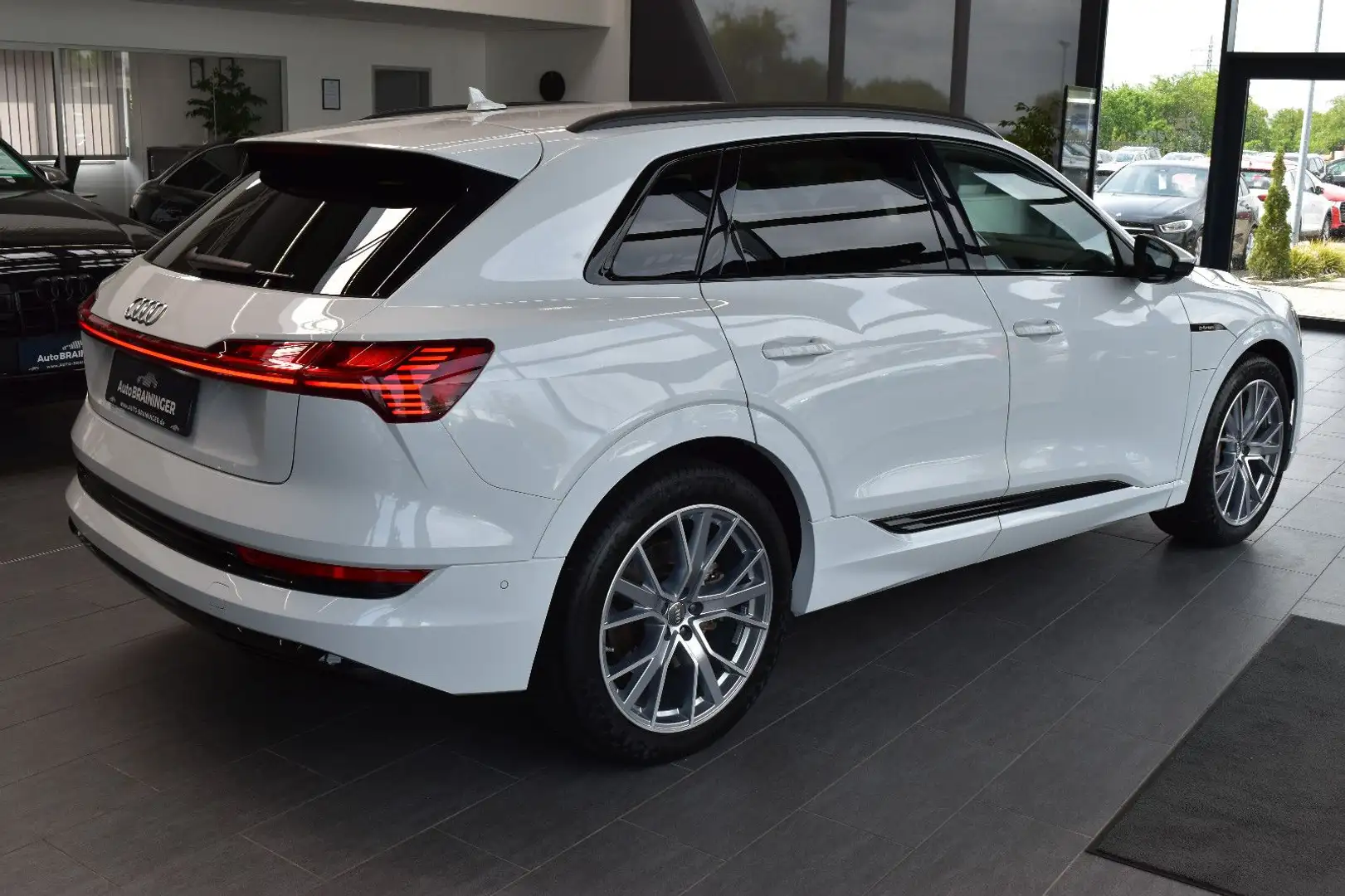 Audi e-tron 55 quattro S-Line LED~Virtual~AIR~HUD~ACC Weiß - 2
