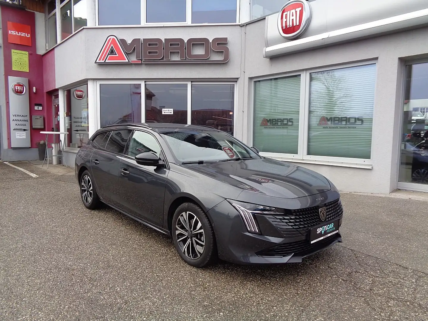 Peugeot 508 SW 1,5 BlueHDi 130 EAT8 Allure Automatik Grau - 1