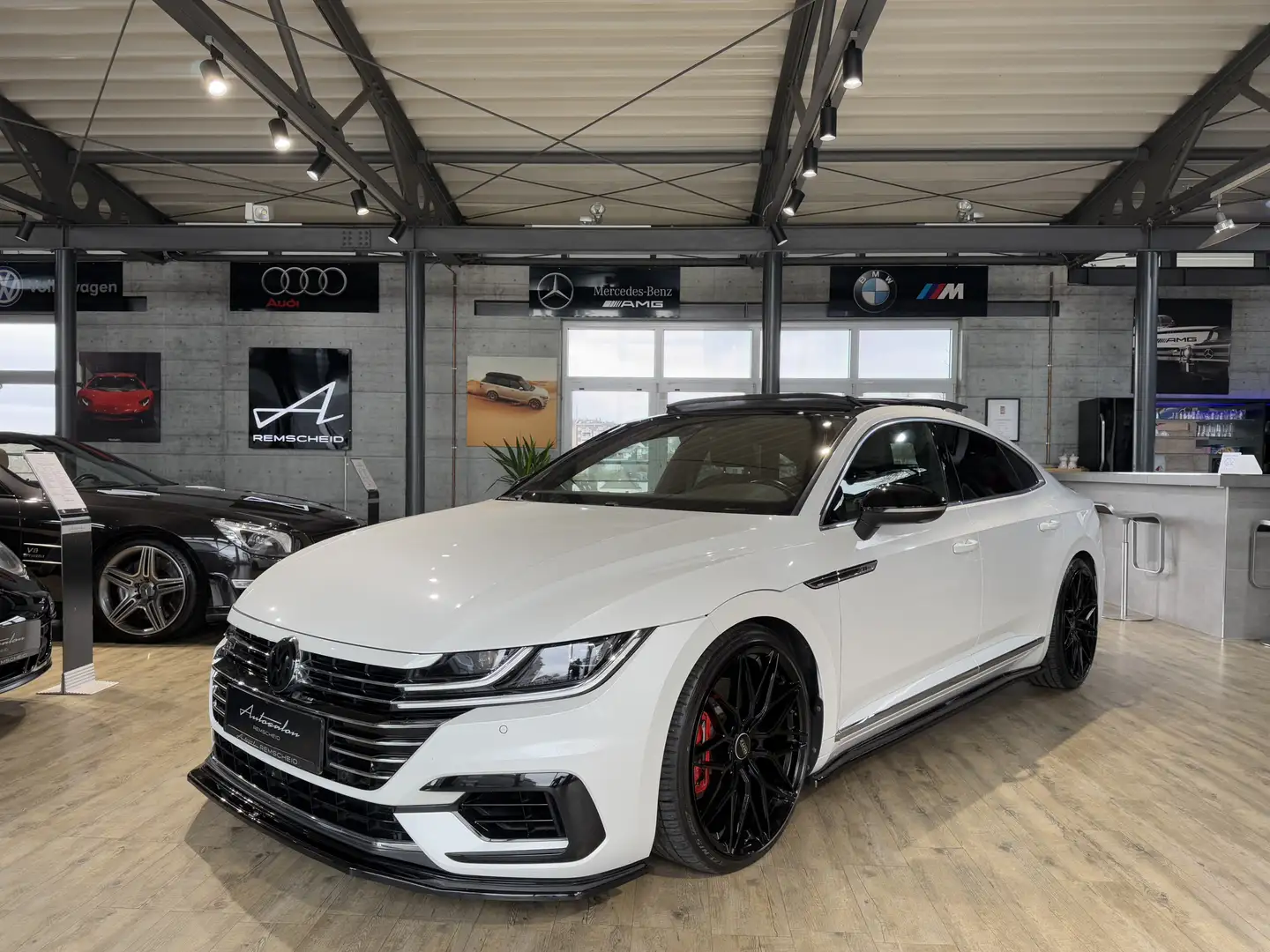 Volkswagen Arteon R-Line 4Motion*PANO*360°*ACC*NAVI*MAXTON Weiß - 1