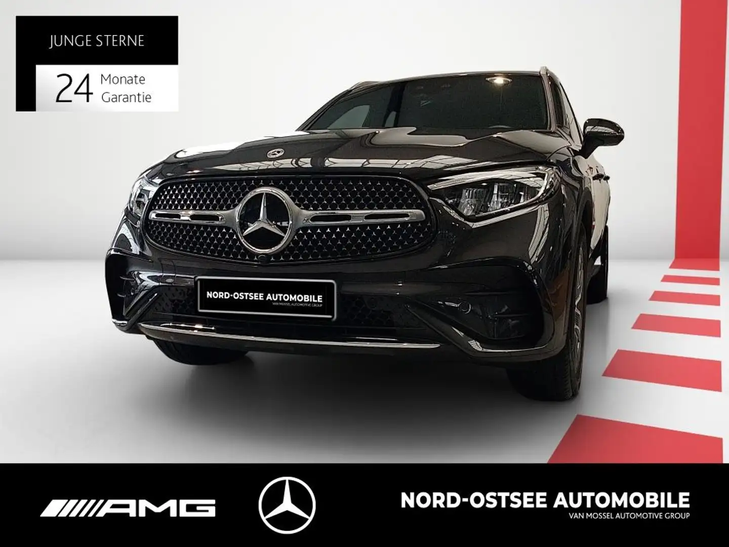 Mercedes-Benz GLC 300 d 4M AMG AMBIENTE KEYLESS NAVI KAMERA Grau - 1