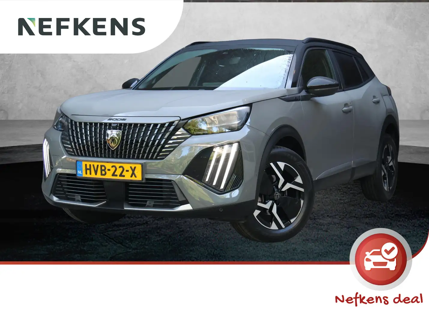 Peugeot 2008 SUV GT 130pk Automaat | Stoelverwarming | Rondomzi Grijs - 1