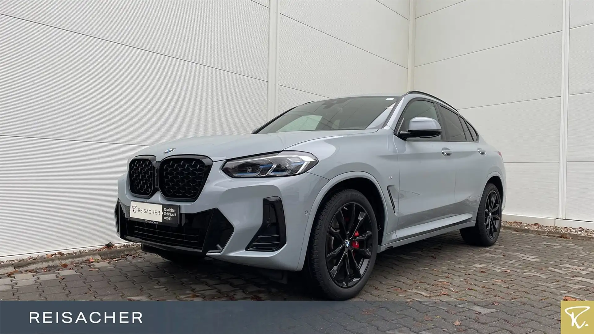BMW X4 xDrive 20d M Sport,AHK,Sthz.HuD Grau - 1