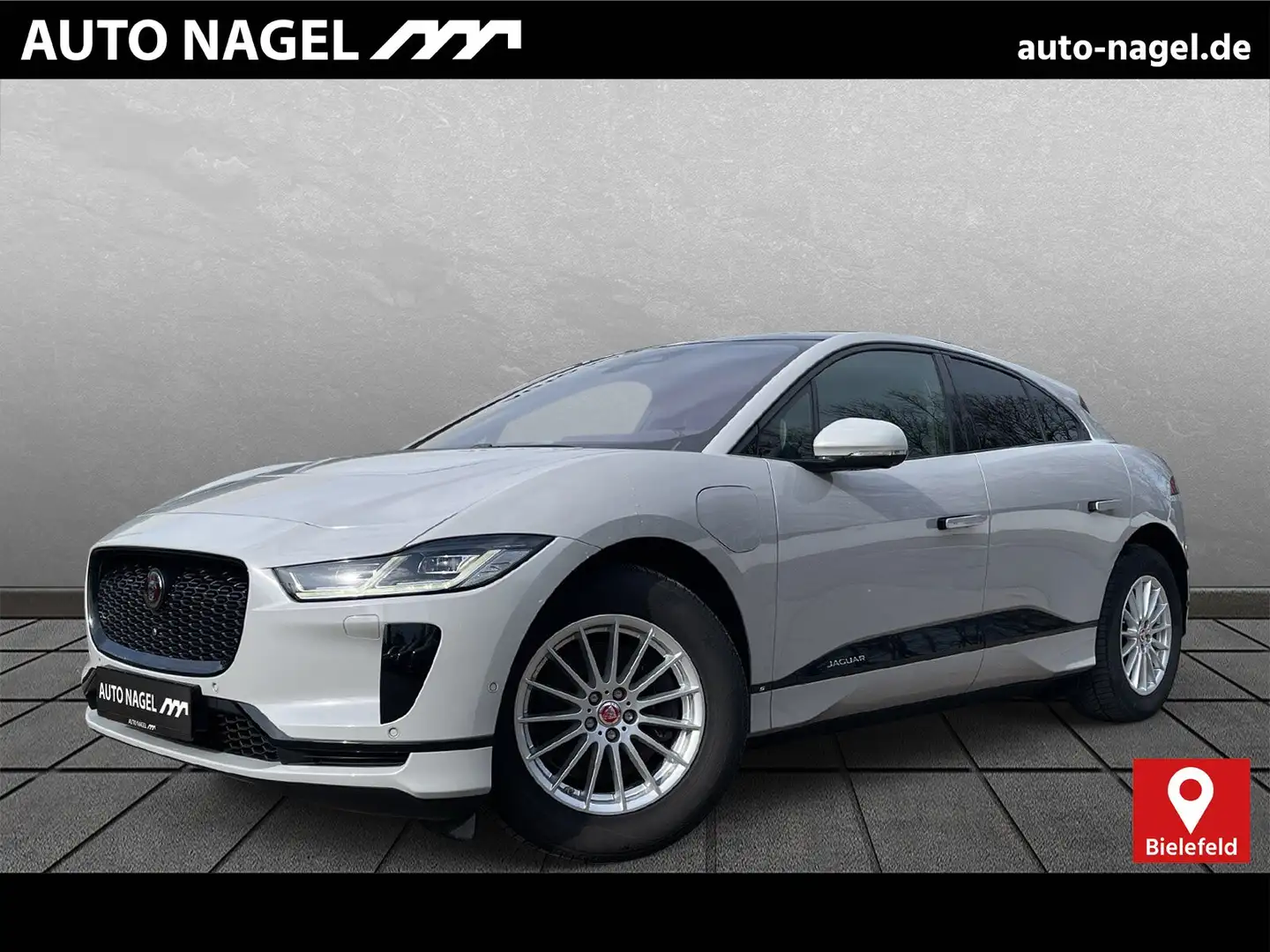 Jaguar I-Pace I-PACE EV400 S 20" ACC Pano HUD Black+Winter-Pa. Grau - 1
