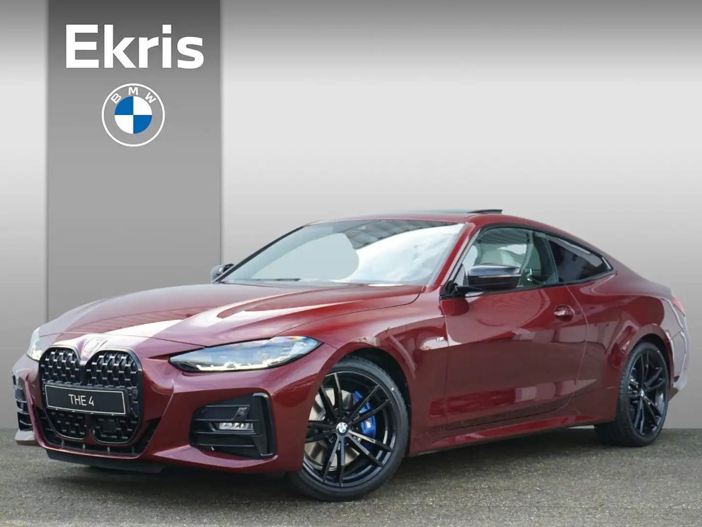 BMW 420 4 Serie Coupé 420i High Executive M Sportpakket Pr Rood - 1