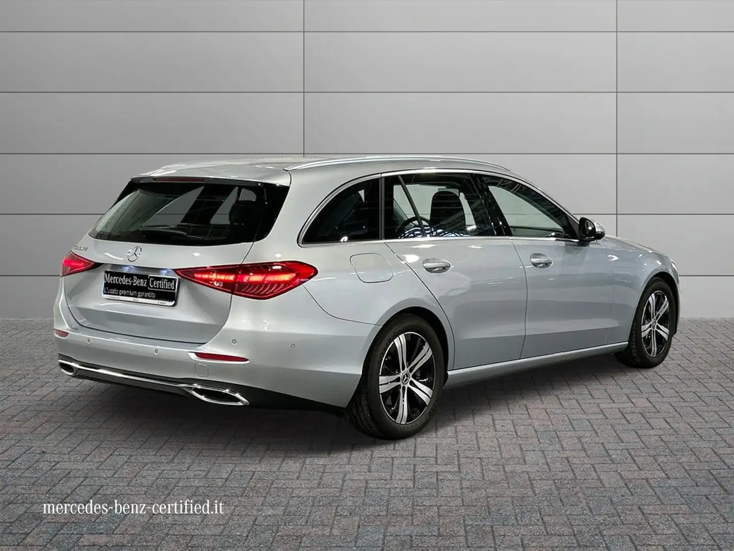 Mercedes-Benz C 200 C SW 200 d mhev Advanced auto Argento - 2