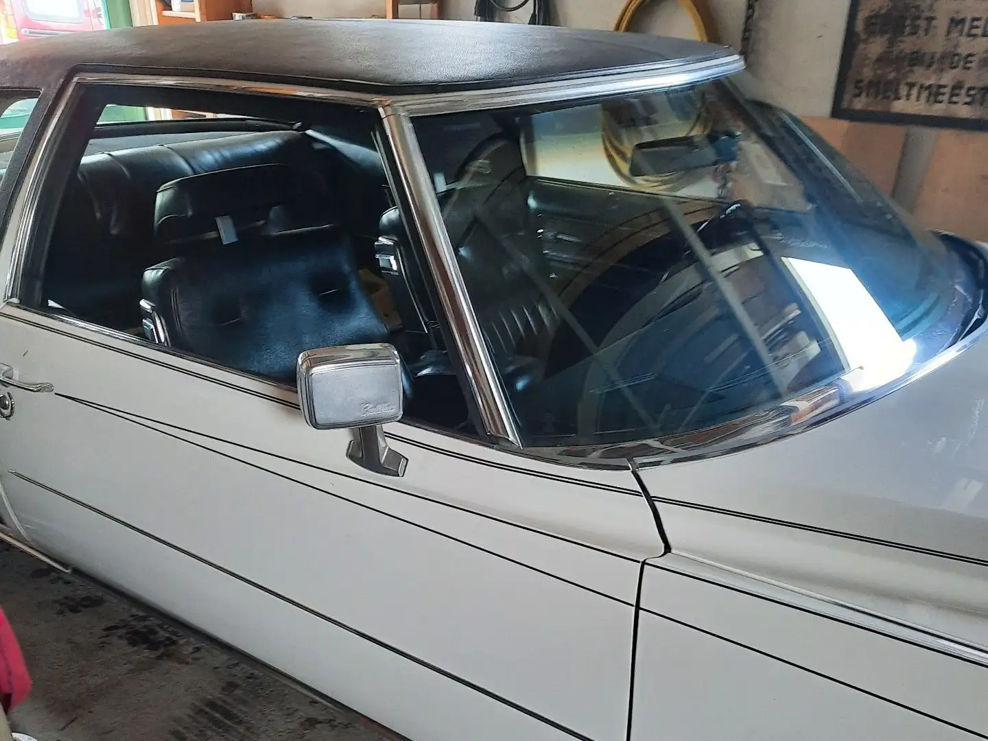 Cadillac Eldorado Blanc - 1