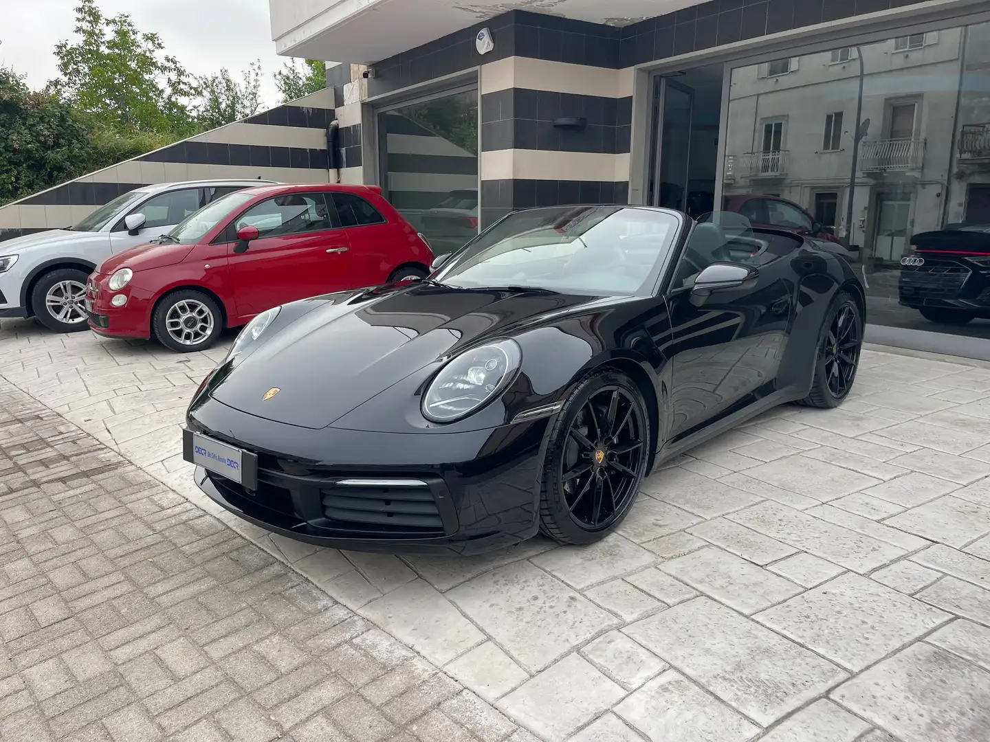 Porsche 992 992 Cabrio 3.0 Carrera auto Nero - 1