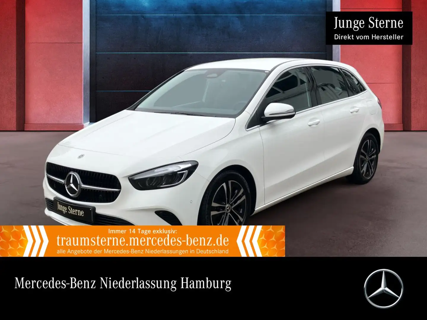 Mercedes-Benz B 200 PROGRESSIVE+LED+KAMERA+7G Weiß - 1