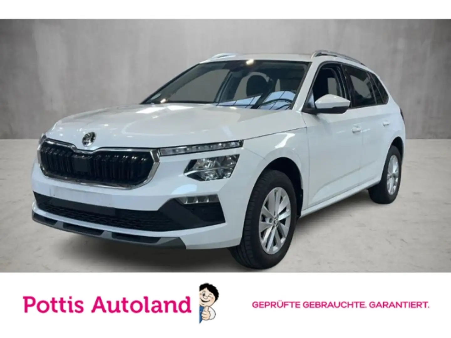 Skoda Kamiq 1.0 TSI DSG SELECTION KAMERA PDC LED SITZHZG Weiß - 1