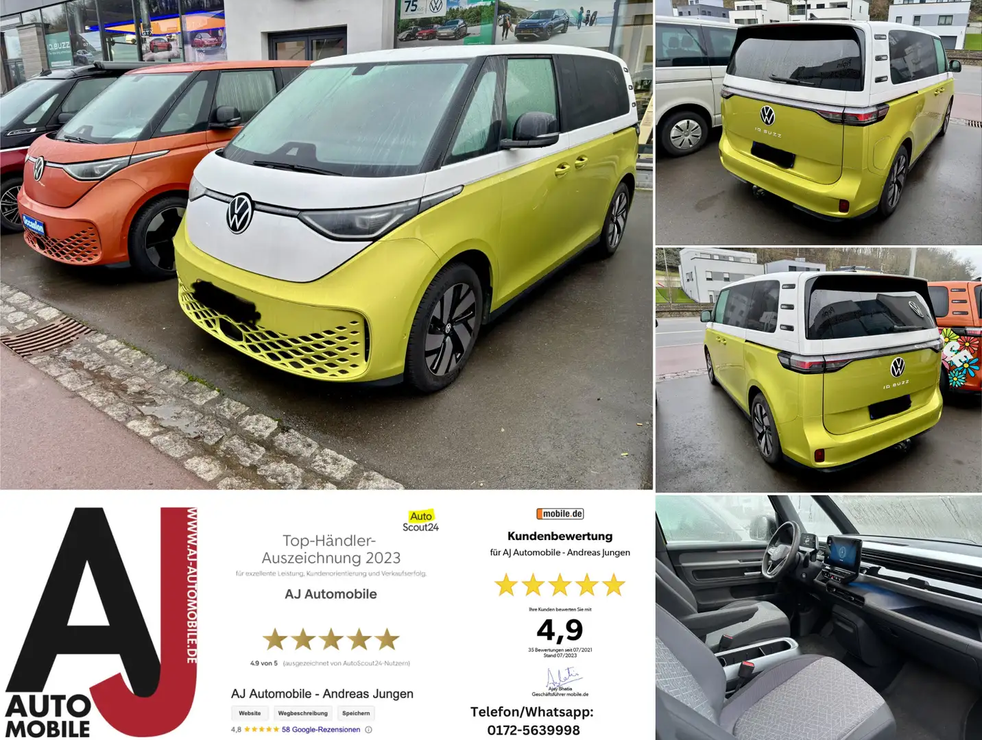 Volkswagen ID. Buzz ID.Buzz Pro AHK/OpenClose/Design/ 150 kW Pro Wit - 1