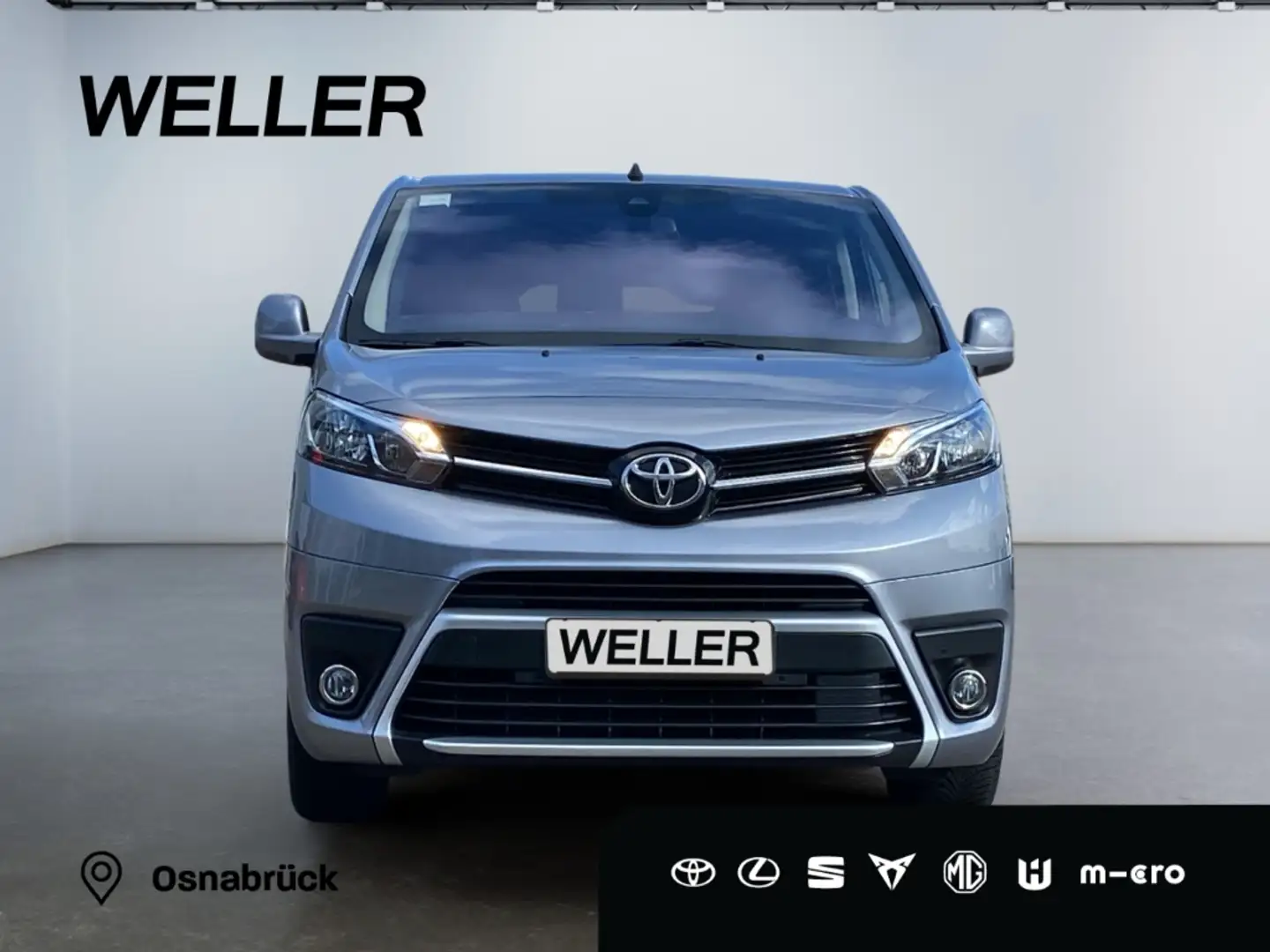 Toyota Proace 2,0l-D-4D L2 Verso Shuttle Comfort *9-Si* Argent - 2
