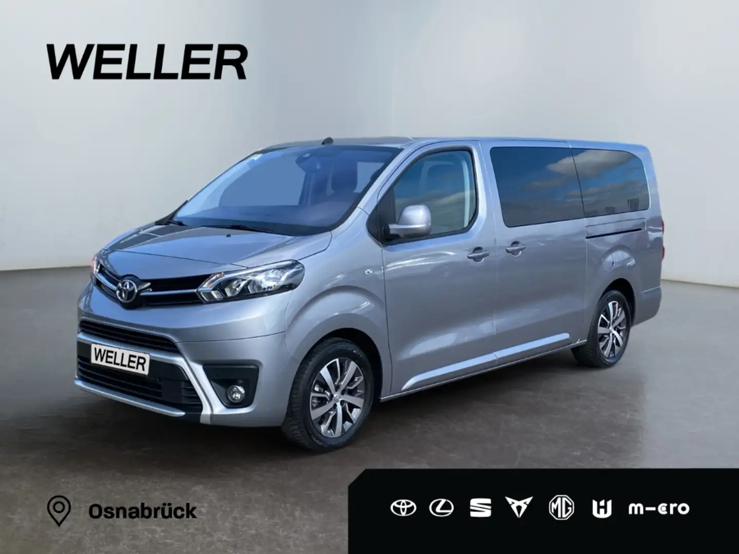 Toyota Proace 2,0l-D-4D L2 Verso Shuttle Comfort *9-Si* Argent - 1
