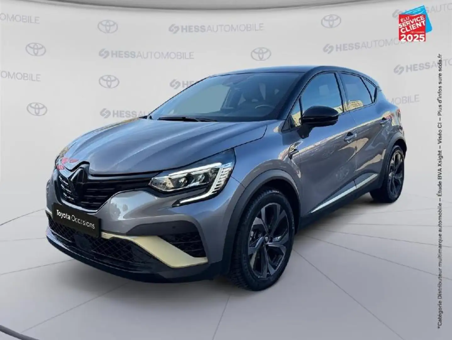 Renault Captur 1.6 E-Tech hybride 145ch Engineered Grijs - 1