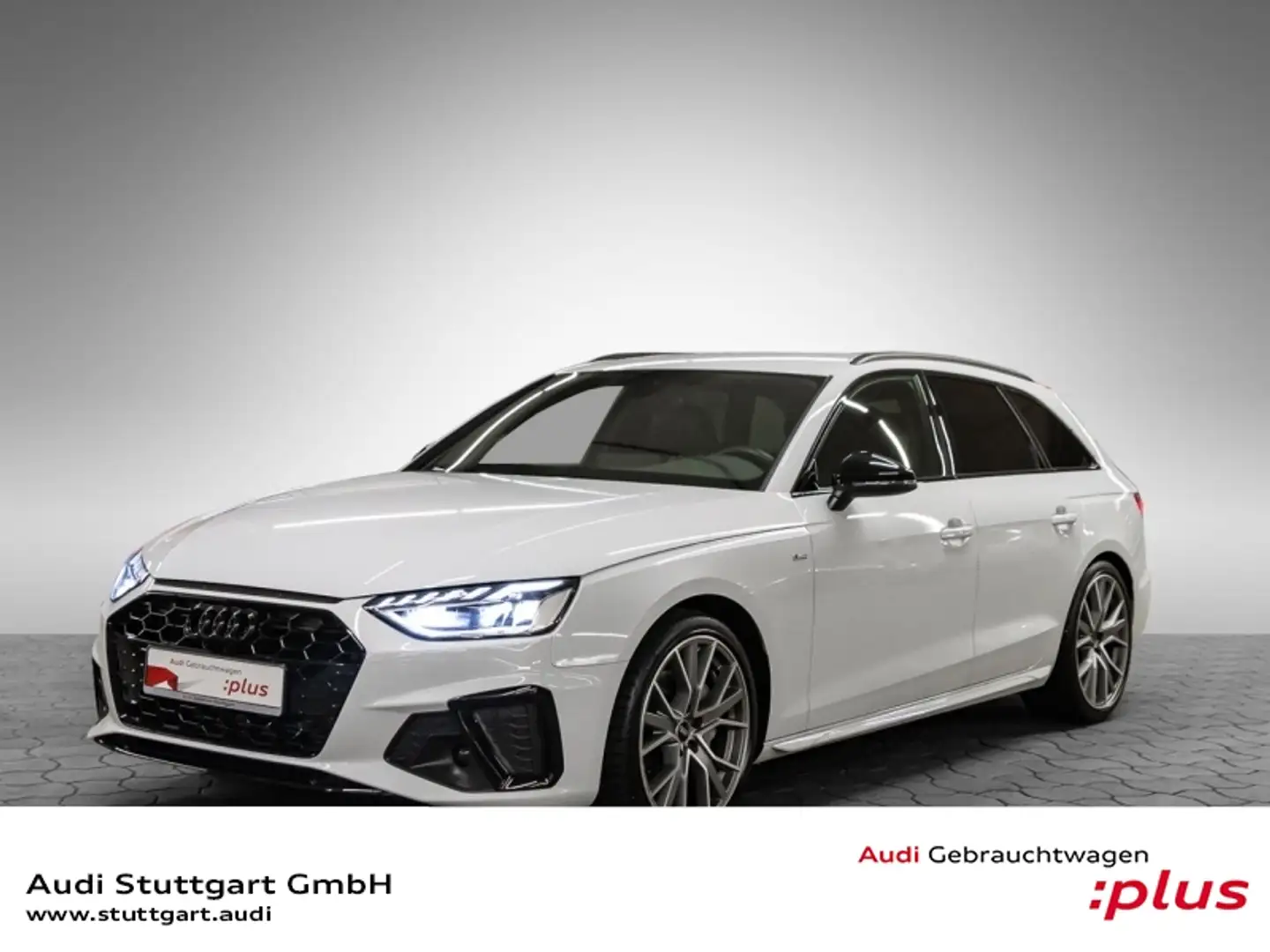 Audi A4 Avant 40 TFSI S line AHK virtCo Kamera B&O Weiß - 1