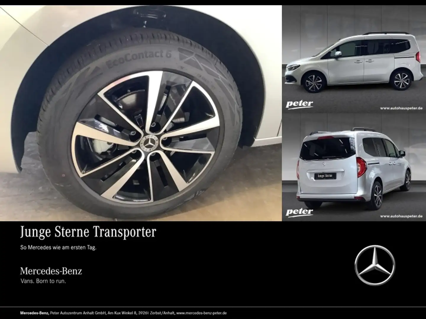 Mercedes-Benz T-Class T 180 d PROGRESSIVE Power-Plus/ILS-LED/Navi/ Argent - 1