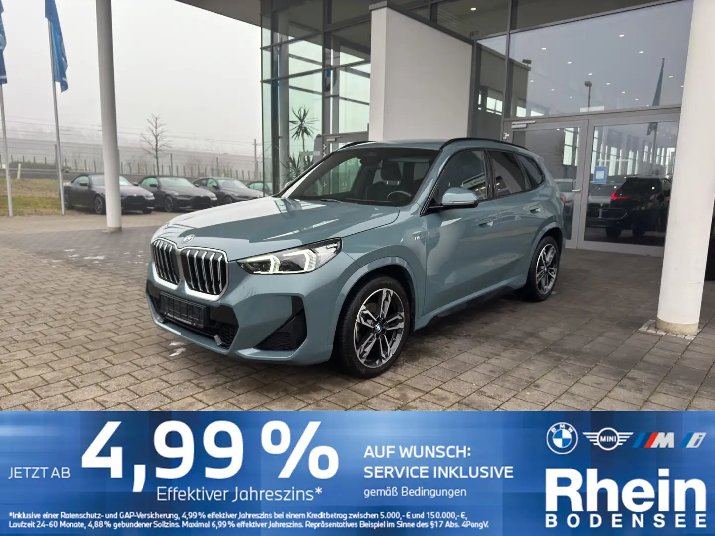 BMW X1 sDrive 18i M Sport AHK Memorysitze Komfortzu. Grün - 1