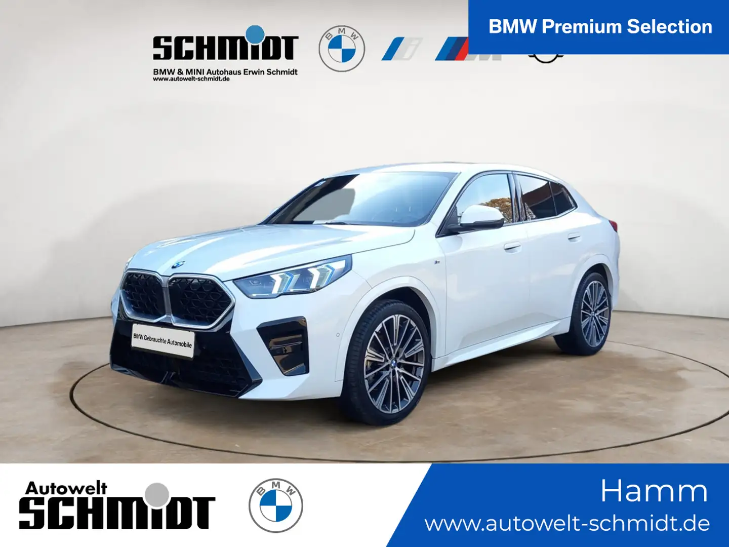 BMW X2 xDrive20d M Sport + GARANTIE-bis-02.2030 Weiß - 1