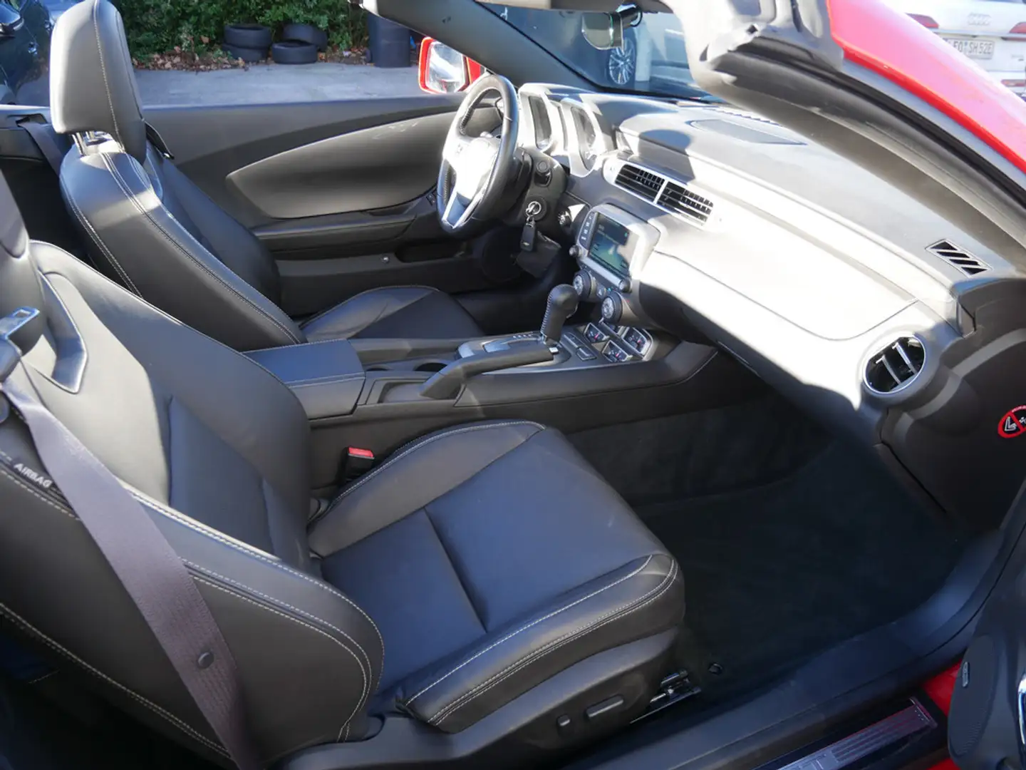 Chevrolet Camaro V8 Cabrio LEDER KAMERA XENON NAVI HUD Rot - 2
